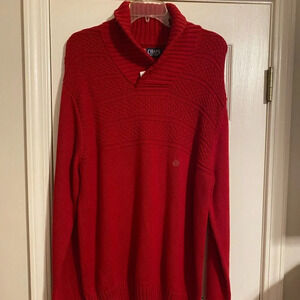 NWT Red Chaps Sweater